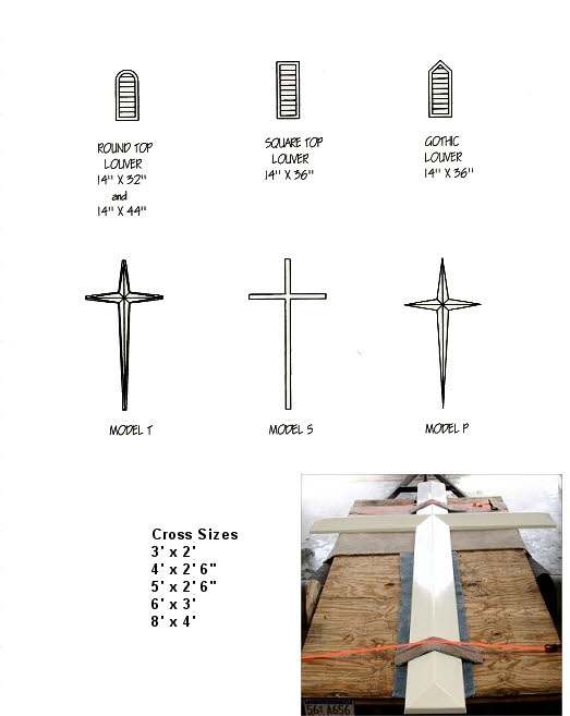 Crosses and Louvers